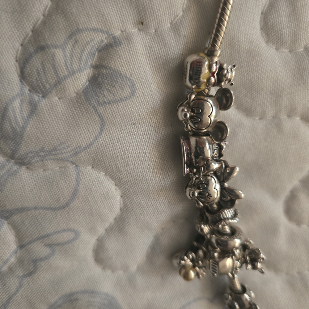 Pandora Silver Character Bracelet 7.5 In